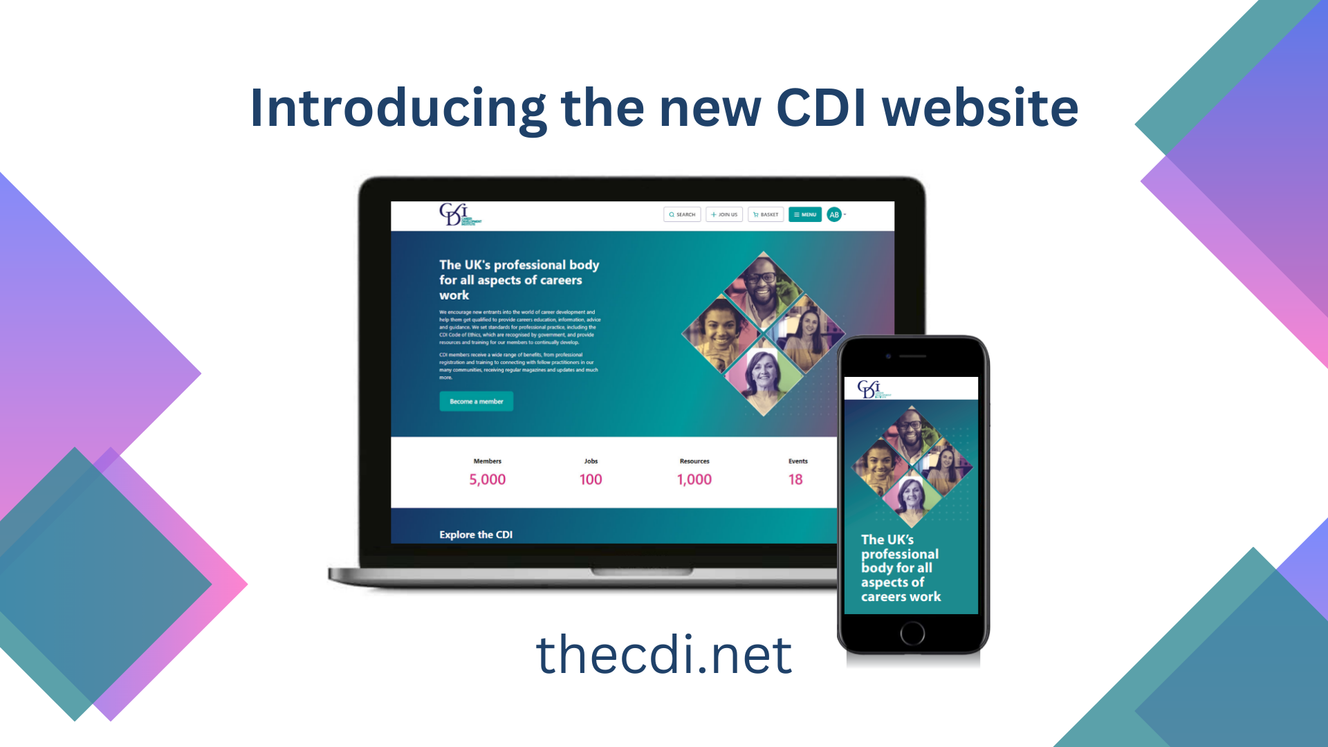 Learn all about the new CDI website